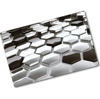 Kuchyňské prkénko Kuchyňská deska skleněná Abstrakce 3D