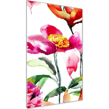 Obraz Moderní akrylový fotoobraz vertikální Polní květiny