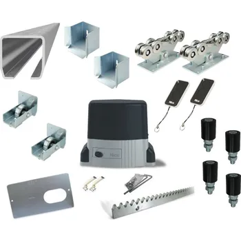 Sada pro posuvnou samonosnou bránu do šíře 11m - 1000kg - C140x140Zn - THOR1500KIT