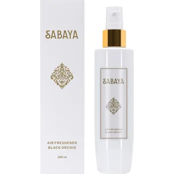 Osvěžovač vzduchu Sabaya Osvěžovač vzduchu ČERNÁ ORCHIDEJ, 200 ml