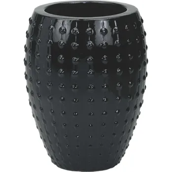 Květináč Laos Emperor Black Ø 54 cm / V 67 cm