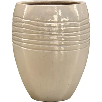 Květináč Traces Emperor Cream Pearl Ø 43 cm / V 55 cm