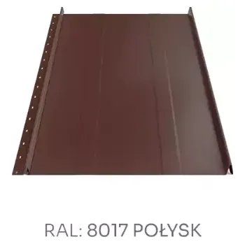 plechová krytina Střešní panel H6 PE max prolisy lesk 0,5 mm
