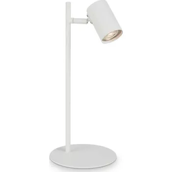 Lampička Briloner Briloner 7408-016 - Stolní lampa RETRO 1xGU10/9W/230V bílá + záruka 3 roky