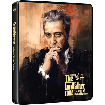 Blu-ray film Kmotr Coda: Smrt Michaela Corleona - 4K Ultra HD Blu-ray Steelbook