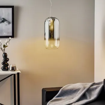 Artemide Gople závěsné světlo, stříbrná/stříbrná - Ø baldachýn 19 cm 1 x 20 W - Doprava zdarma