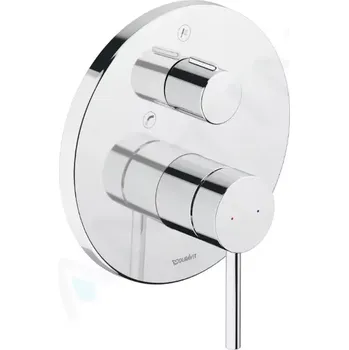 Vodovodní baterie Duravit Circle Baterie pod omítku, pro 2 spotřebiče, chrom, CE5210012010