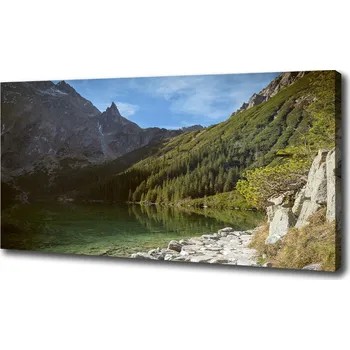 Obraz Foto obraz na plátně Mořské oko Tatry