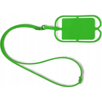 Šňůrka na telefon plast zelená