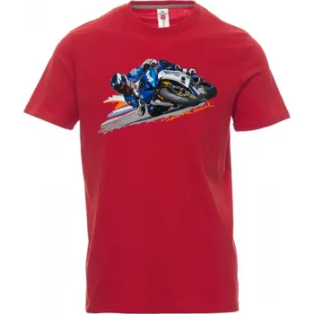 Pánské tričko payper S04 roud Barva: červená 03000, Velikost: S