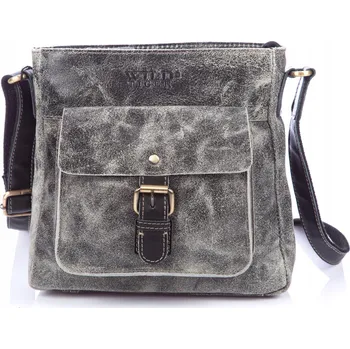 Wild Tiger taška na dokumenty z pravé kůže, bez vzoru