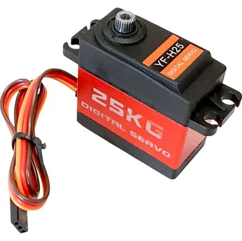 Elektronická stavebnice YFROBOT YF-H25 Servo s kovovými převody 180° 25kg.cm
