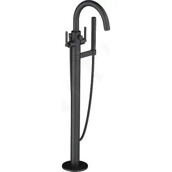 Vodovodní baterie Kludi Nova Fonte Vanová baterie do podlahy, matná černá, 205903915