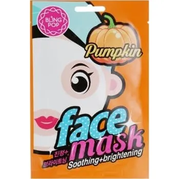 Pleťový krém Bling Pop pečující maska - dýně (1ks)