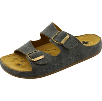 Dámské pantofle MEDI LINE Dámské pantofle MEDI LINE, model S182.002 grey Velikost: 38