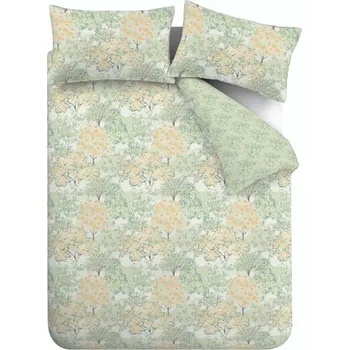 Povlečení Zelené povlečení na dvoulůžko 200x200 cm Forest Blossom – Catherine Lansfield ID_1747636