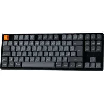Klávesnice Keychron K8 Max Swappable RGB Backlight Aluminum Red Switch - Black, CZ/SK