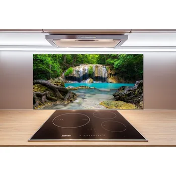 Obklad Panel do kuchyně Vodopád v lese