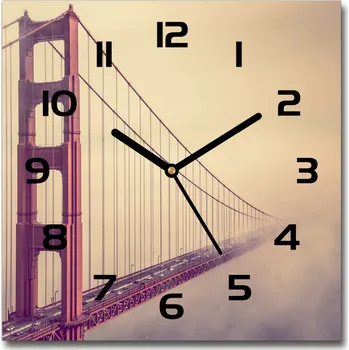Hodiny Skleněné hodiny čtverec Most San Francisco