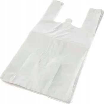 Igelitová Taška HDPE 30x55 cm bílá 200 ks