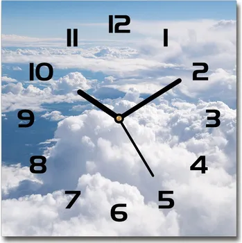 Hodiny Skleněné hodiny čtverec Pohled z letadla