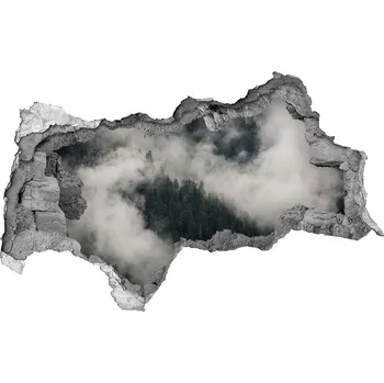 Fototapeta Samolepící nálepka beton Mlha nad lesem