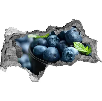 Fototapeta Nálepka 3D díra beton Borůvky