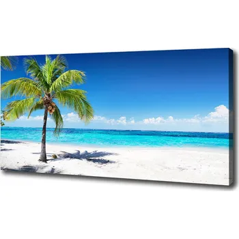 Obraz Foto obraz na plátně Tropická pláž