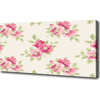 Obraz Foto obraz na plátně do obýváku Květinový vzor