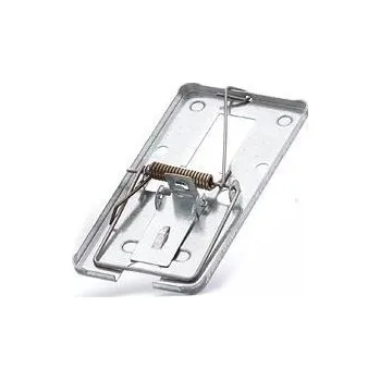 Hubení hlodavce Pastička na myši, kovová, 95x50 mm