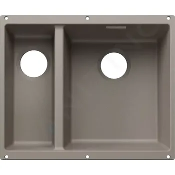 Granitový dřez Blanco Subline 340/160 Silgranitový dřez, 56x46 cm, tartufo, 527817
