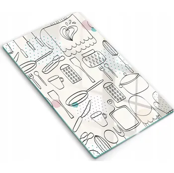 Kuchyňské prkénko Krájecí deska Wallfluent sklo 1 ks