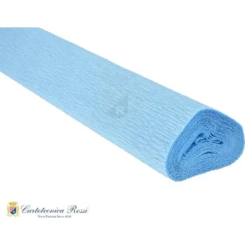 Umělecký papír Floristický papír 140g SV. MODRÝ voděodolný (10x125cm) - voděodolný