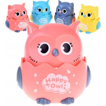 Roztomilá jezdící Sova na kolečkách hračka sovička ZA4683