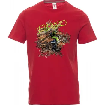 Pánské tričko payper Enduro 04 Barva: červená 03000, Velikost: S
