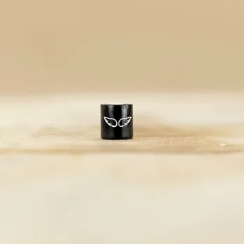 Materiál na výrobu šperku Andělská křídla Barva: Černá