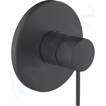 Vodovodní baterie Laufen Twinplus Slim Sprchová baterie pod omítku, matná černá, HF505478428000