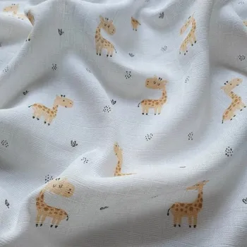 Přebalování PREM Bavlněná plena 70x70cm Žirafa NEW