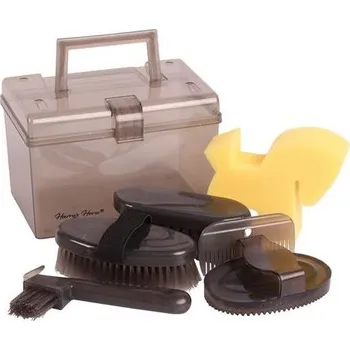 Čištění pro koně Box s čištěním pro děti HH, antracit