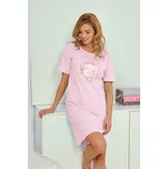 Taro noční košile Isla 3327 - růžová, S (Bavlněná noční košile dámská)