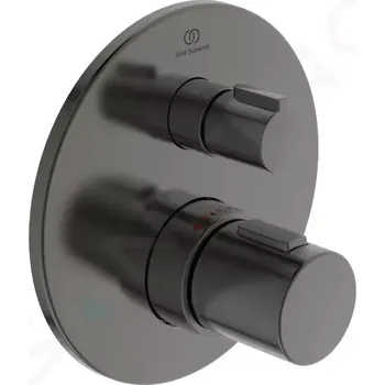 Vodovodní baterie Ideal Standard CeraTherm Termostatická sprchová baterie pod omítku, Magnetic Grey, A5813A5