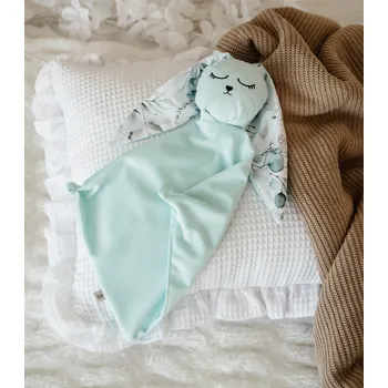 Mazlící muchláček pro miminko - mentolový s eukalyptem