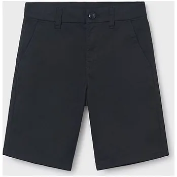 Chlapecké kraťasy Chlapecké elegantní kraťasy Mayoral 242 černé Rozměr: 160 (14 let)