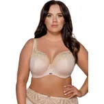 Krajková vyztužená podprsenka Ava 2107 Maxi Velikost: 85I, Barva: Béžová