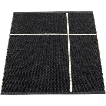 Koberec Černý vnitřní a venkovní koberec 70x90 cm Fred Black – Pappelina ID_1733814