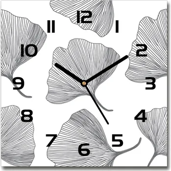 Hodiny Skleněné nástěnné hodiny čtverec Jinan