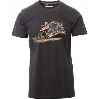 Pánské tričko payper Motocross 02 Barva: antracit 13042, Velikost: XXL