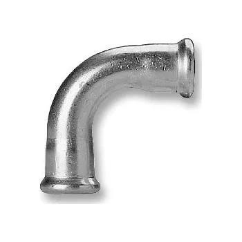 Vodovodní potrubí Koleno 90° SteelPres 22 mm