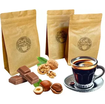 Káva Degustační sada zrnkové kávy | Delicado 3x 100 g (Degustační sada zrnkové kávy | Delicado 3x 100 g)