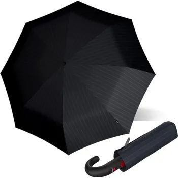 Deštník KNIRPS T.260 PRINTS STRIPE - elegantní pánský plně automatický deštník 9532607603